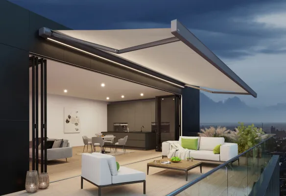 Bild: Schöne Lichtatmosphäre für die Terrasse