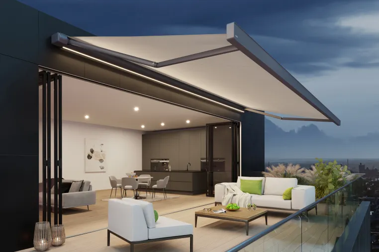 Bild: Schöne Lichtatmosphäre für die Terrasse
