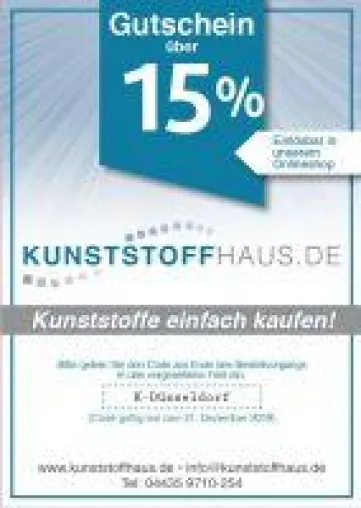 www.kunststoffhaus.de ist online: Thermoplaste einfach bestellen Bild: www.kunststoffhaus.de ist online: Thermoplaste einfach bestellen