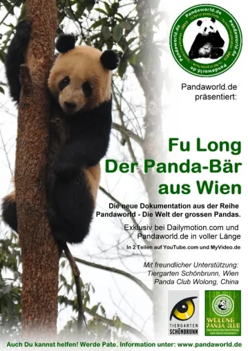 Bild: Pandaworld veröffentlich neue Dokumentation "Fu Long - der Panda-Bär aus Wien"