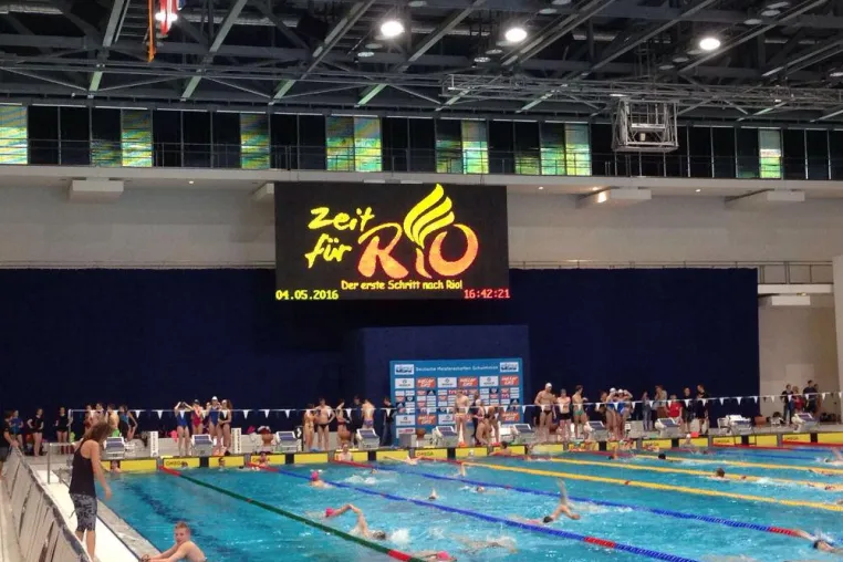 Bild: Gold für Maximilian Mral und Silber für Erik Steinhagen bei den DM-Schwimmen