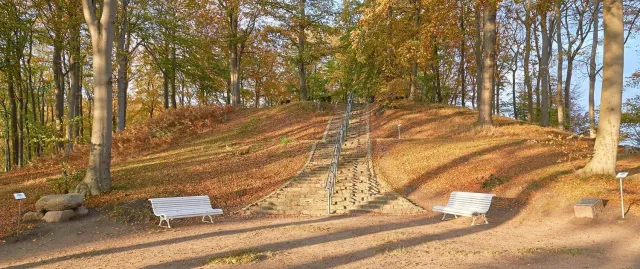 Bild: Geheimnisvoll: Der Friedensberg in Sellin auf der Insel Rügen