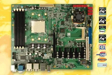 Bild: IPC-Motherboard für Athlon - CPUs