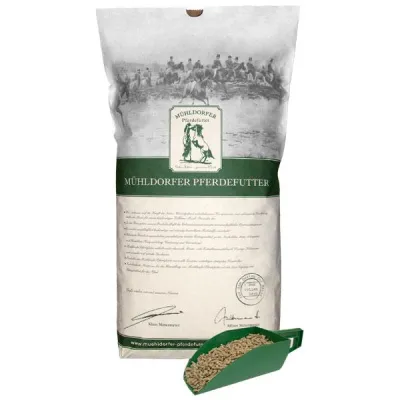 Bild: Neue Sorten Mühldorfer Pferdefutter.