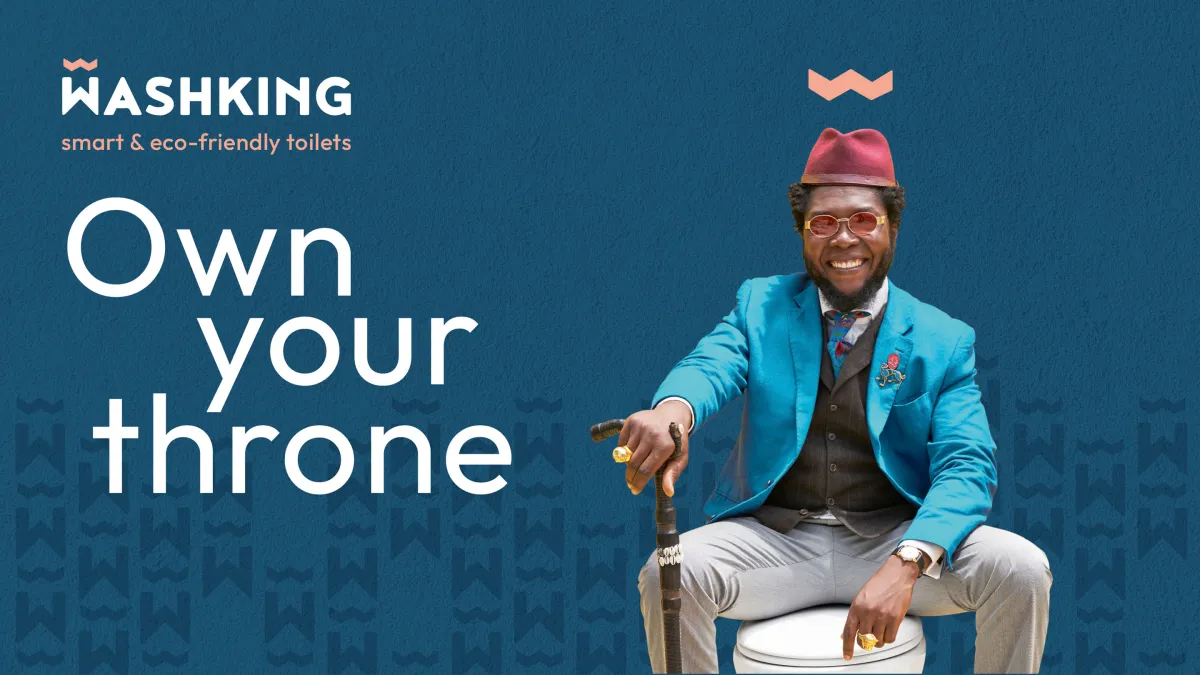 Mit ausgezeichnet: das Corporate Design des ghanaischen Start-ups Washking