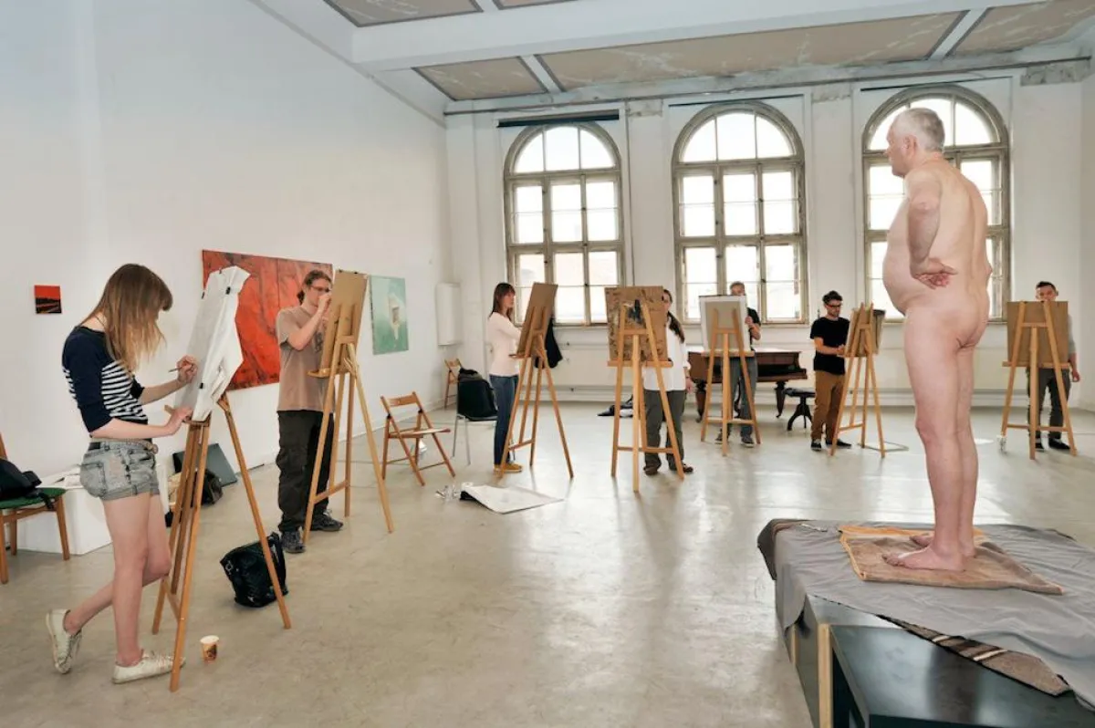 Leipzig School Of Design - Aktkurs Alte Handelsschule