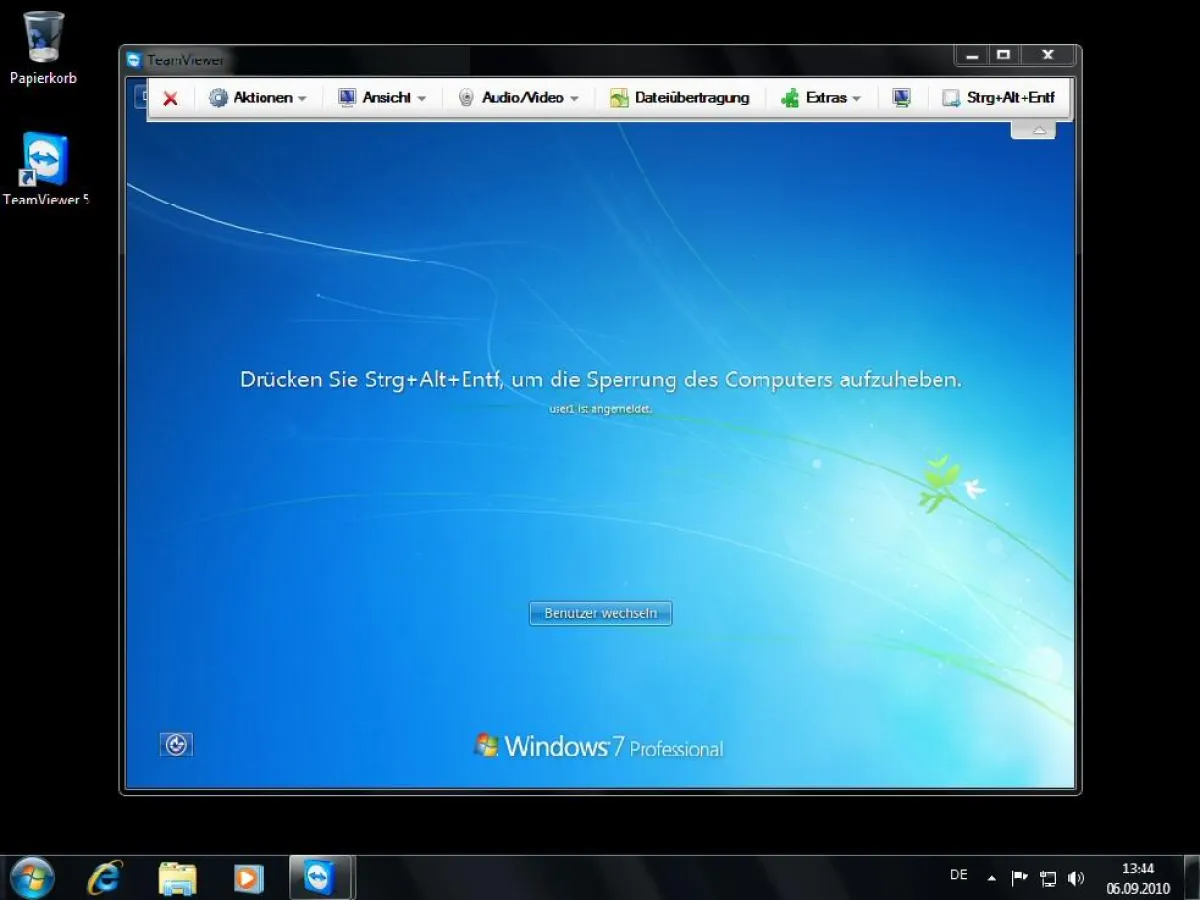 Screenshot TeamViewer 5.1