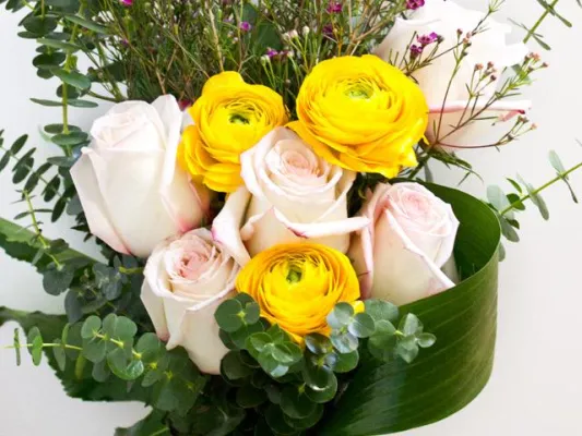 Bild: Glückwünsche zur Hochzeit von Blumeno.de