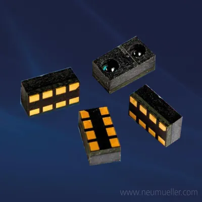 Miniatur Reflexlichtschranke mit programmierbarer Empfindlichkeit Bild: Miniatur Reflexlichtschranke mit programmierbarer Empfindlichkeit