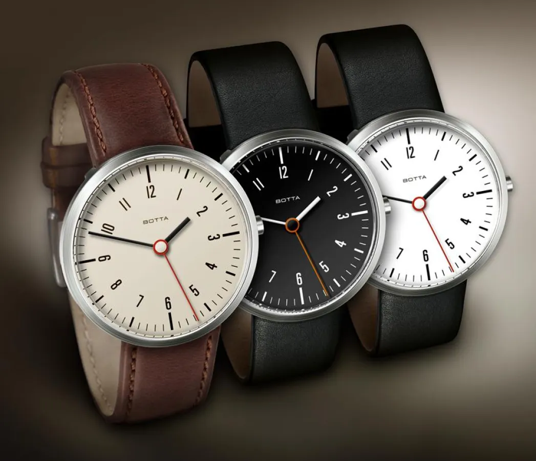 Tres Armbanduhren von Botta-Design