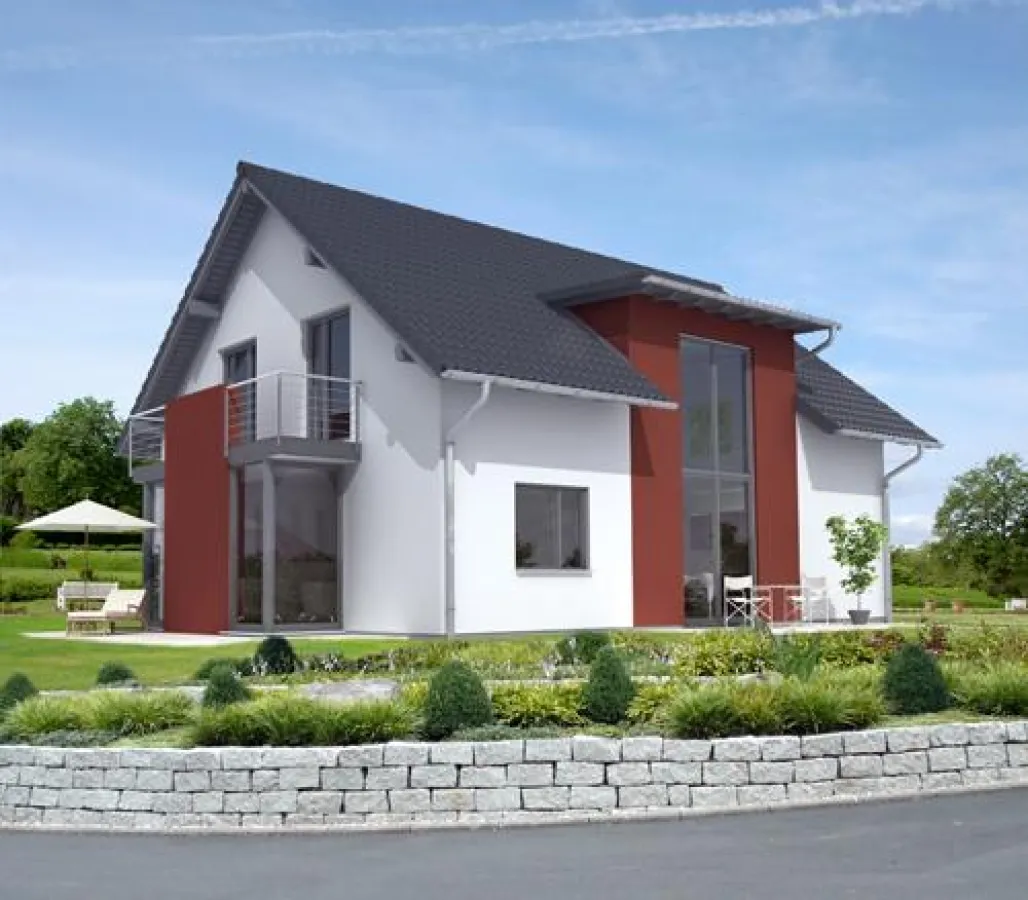 AVEO 411 mit Balkon, Erker und Quergiebel