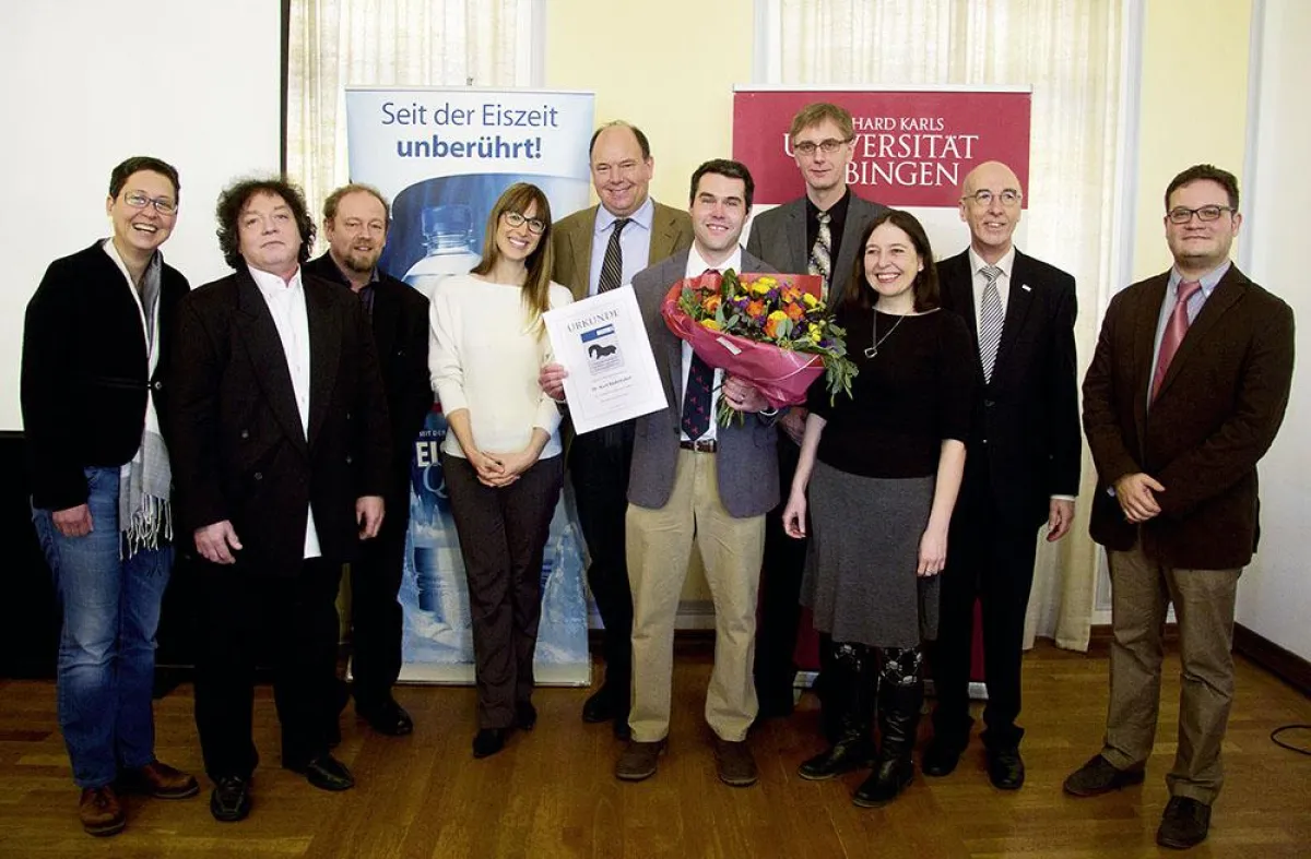 Diesjähriger Preisträger des EiszeitQuell Förderpreises ist der Archäologe Dr. Kurt Rademaker.