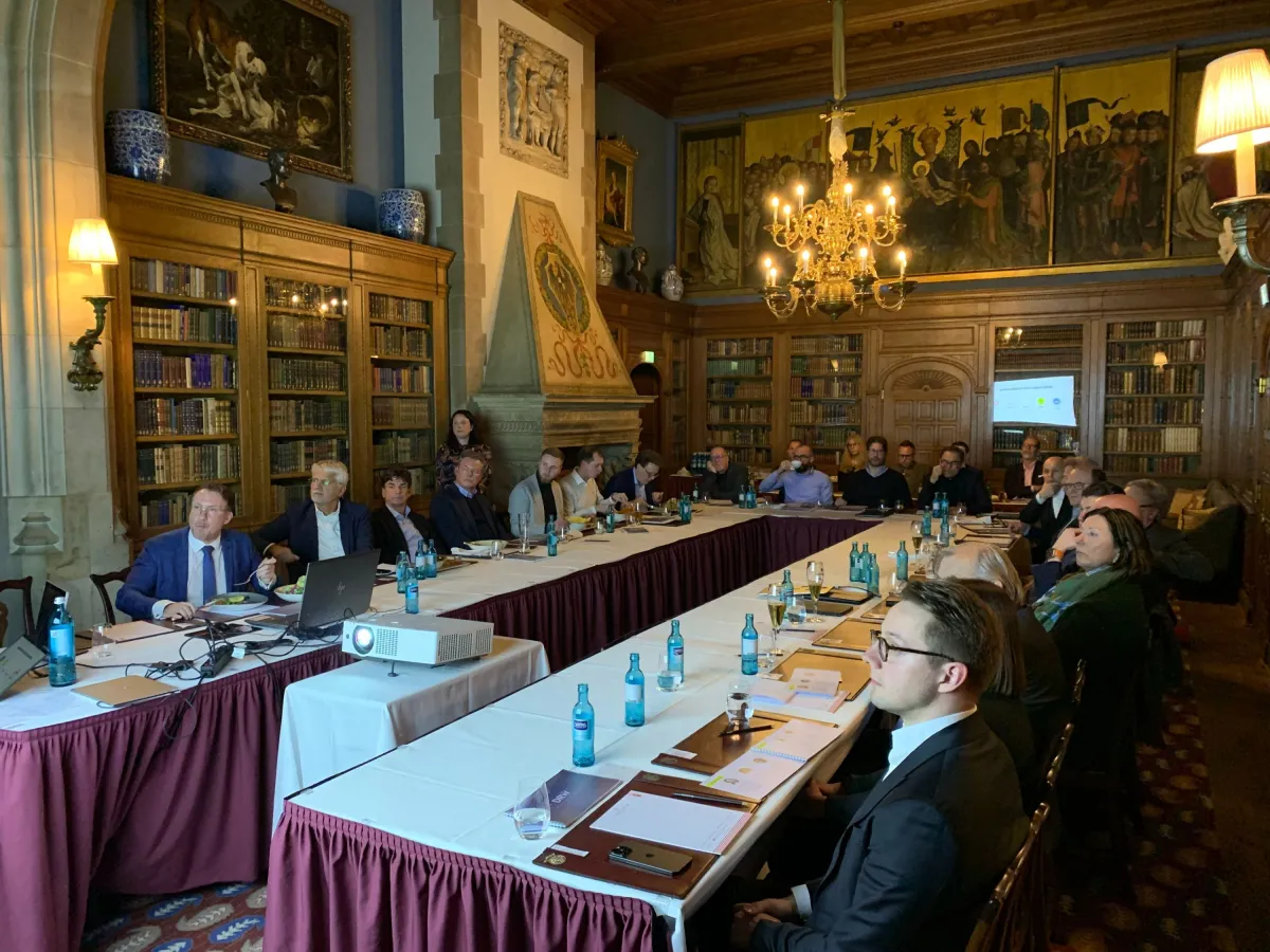 Castle-Networking des Liberalen Mittelstands Hessen auf Schloss Kronberg am 19.03.2024 (© Liberaler Mittelstand Hessen )