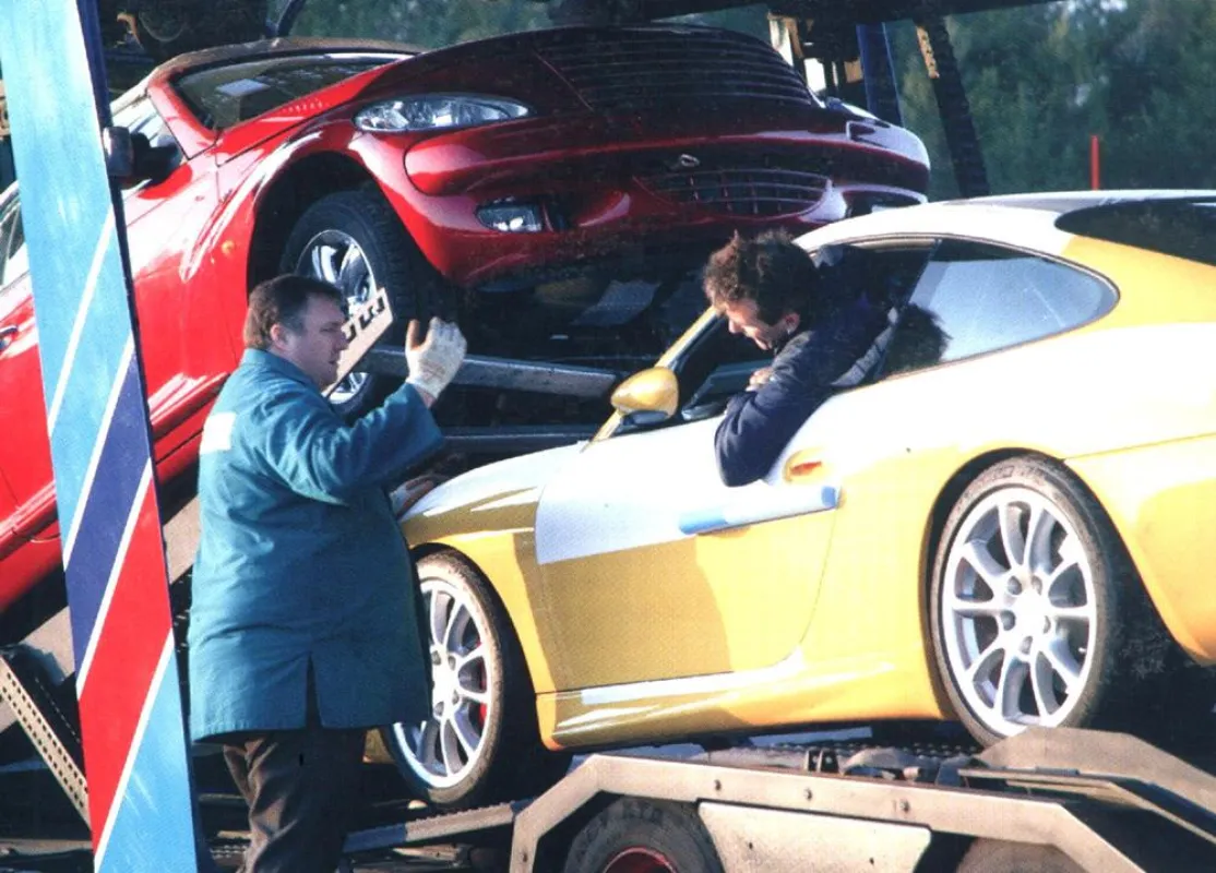 Verladung von Automobilen