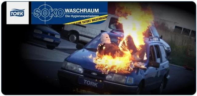 Bild: B2B Promotionkampagne: SCA ermittelt mit proteco gegen die größten Waschraumsünden