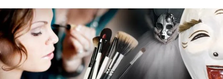 Bild: Maskenbildner an der Werkakademie Leipzig