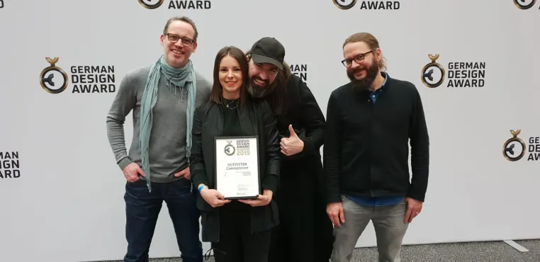 Bild: German Design Award für Jazzunique