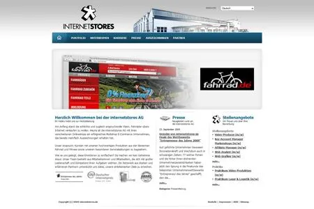 Bild: Multishop Company präsentiert sich auf internetstores.de