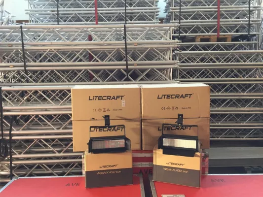 Bild: AVE Kommunikation & Medientechnik entscheidet sich für LITECRAFT WashX.432 sw