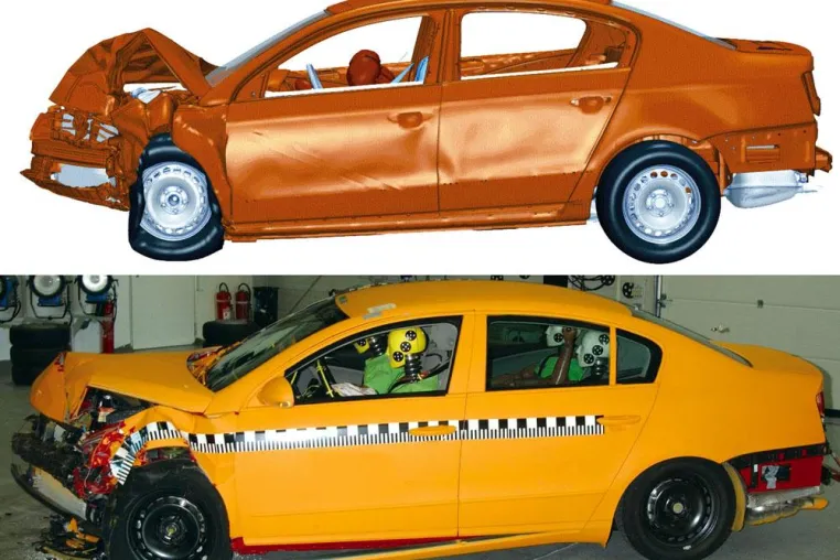 Bild: Neue Version von PAM-CRASH 2G auf dem Markt