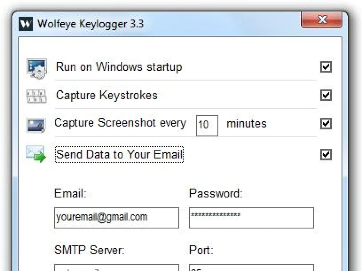 Wolfeye Keylogger