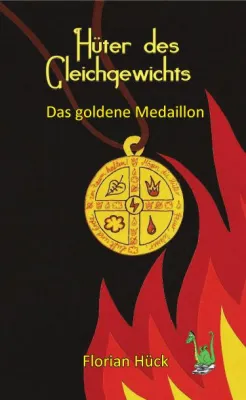 Bild: Hüter des Gleichgewichts – Ein Abenteuerroman in der Welt der Magier. Jungautor Florian Hück mit 2. Buch