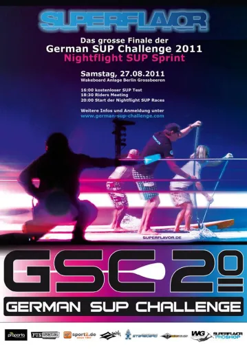 Superflavor German SUP Challenge 2011 - Nightflight SUP Sprint Berlin Bild: Superflavor German SUP Challenge 2011 - Nightflight SUP Sprint Berlin