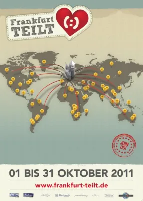 Bild: Frankfurt teilt sich glücklich