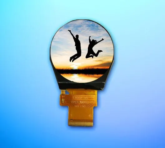 Bild: neues rundes 1,3" TFT von Startek