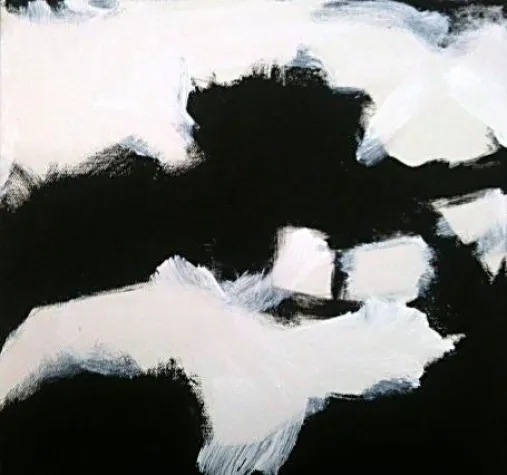 Bild: Ausstellung SIGRID NOLTE SCHEFOLD „ ABENTEUER STILLE“ - MALEREI WEISSUNDSCHWARZ