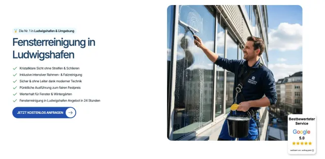 Bild: Industrieschmutz und Feinstaubbelastung: Spezialist für Fensterreinigung Ludwigshafen jetzt aktiv