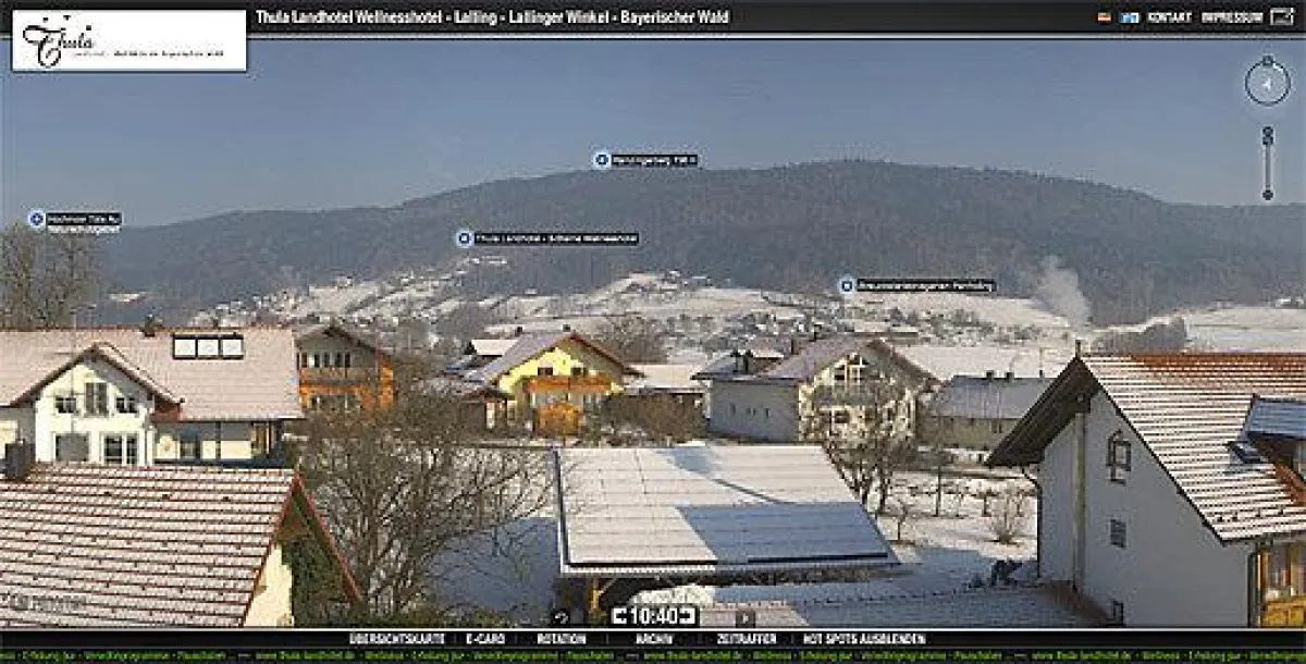 Panorama-Webcam Lalling, Bayerischer Wald