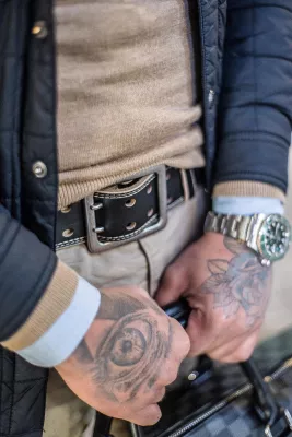 Bild: Gürtel der Marke G-Star ab Juli im Online-Shop