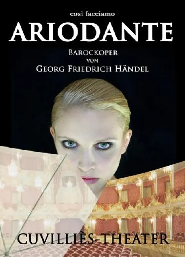 Plakat zur Oper Ariodante (Foto: Hermann Posch)