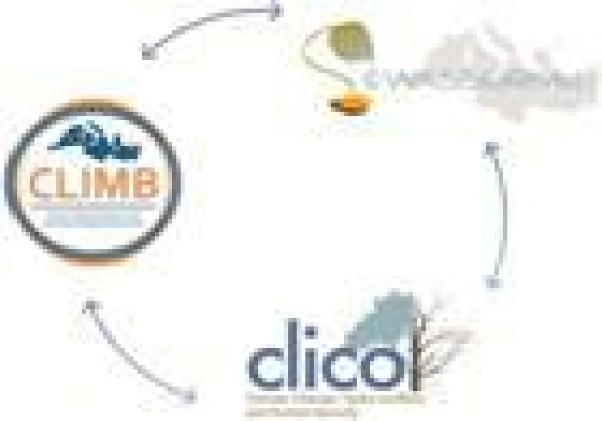 Logo des EU-Forschungsclusters CLIWASEC