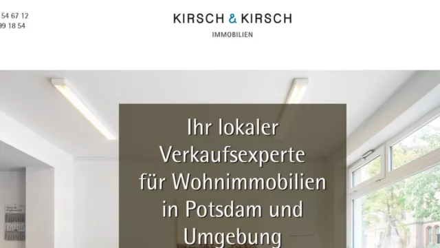Bild: KIRSCH & KIRSCH Immobilien GmbH - Ihr Immobilienmakler in Potsdam