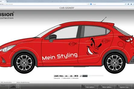 Bild: CAR-SIGNER für individuelle Fahrzeug-Gestaltung – jetzt kostenlos
