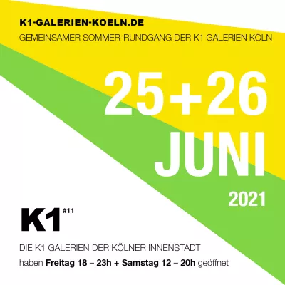Bild: K1 Galerienrundgang 25.-26.6.2021 in Köln