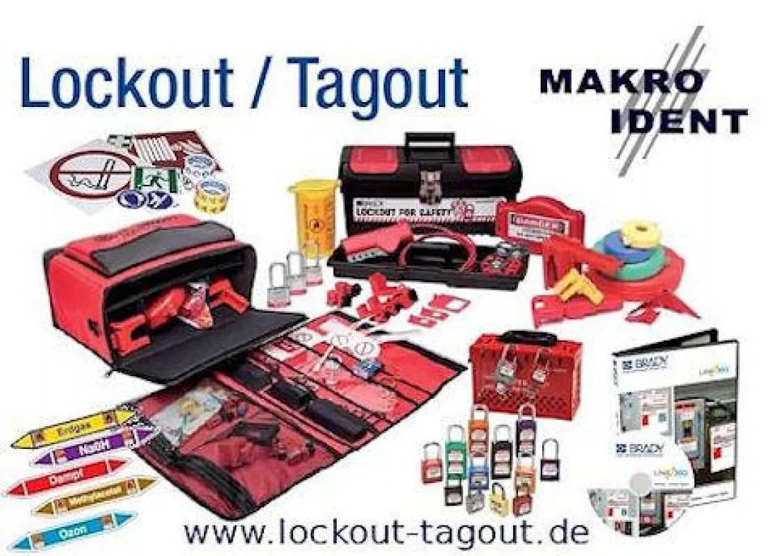 Lockout-Tagout: Verriegelungen, Warnhinweise, Training & Software