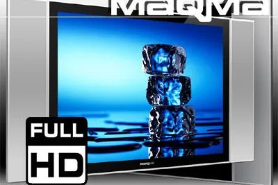Erster in Deutschland gefertigter Full HD MAQMA LCD TV Bild: Erster in Deutschland gefertigter Full HD MAQMA LCD TV