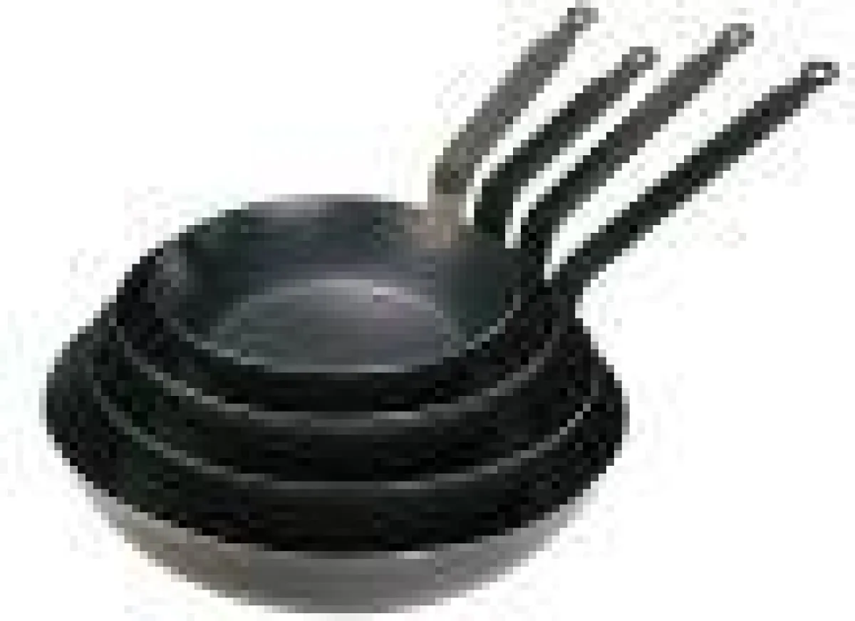 Blaustahlpfannen Lyonnaiser Form