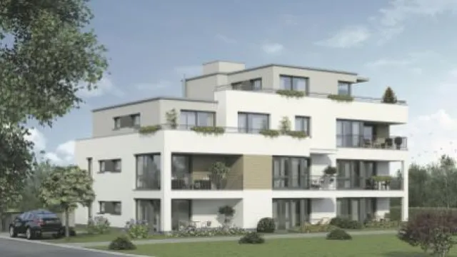 Bild: Baubeginn: Hanaus erstes Mehrfamilien-Passivhaus / Wichtiger Schritt für ökologisches Quartier 'Im Venussee'