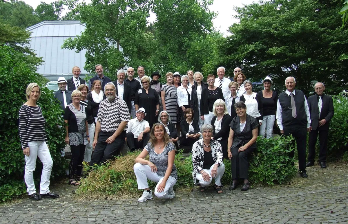 Stimmen der Herzen in Boppard. Die Gastgeber: Das Vokalensemble Mittelrhein.
