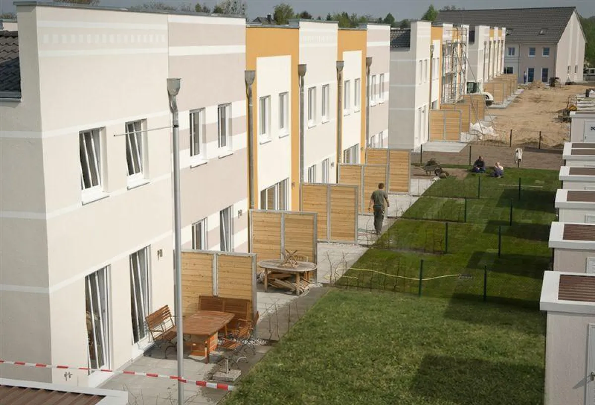 Jüngst fertiggestellte Häuser in Potsdam-Bornstedt