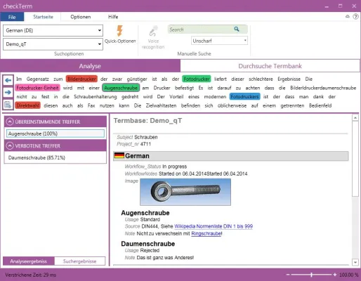 Mit checkTerm immer das richtige Wort - kontrolliert in allen Inhalten Bild: Mit checkTerm immer das richtige Wort - kontrolliert in allen Inhalten