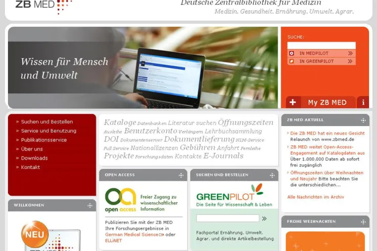 Bild: Neues Servicekonzept für die Deutsche Zentralbibliothek für Medizin