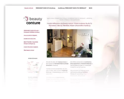 Launch der Website von BEAUTY CONTURE, Hamburg - Studio für Permanent Make Up, Fibroblast, Kosmetik & Wellness Bild: Launch der Website von BEAUTY CONTURE, Hamburg - Studio für Permanent Make Up, Fibroblast, Kosmetik & Wellness