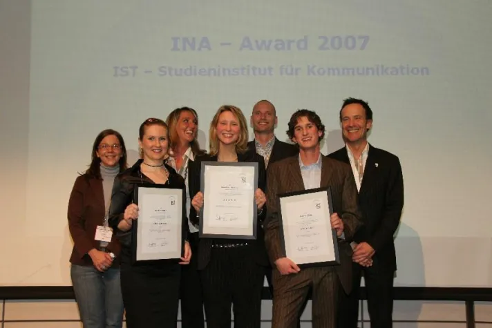 Bild: INA-Verleihung auf World of Events