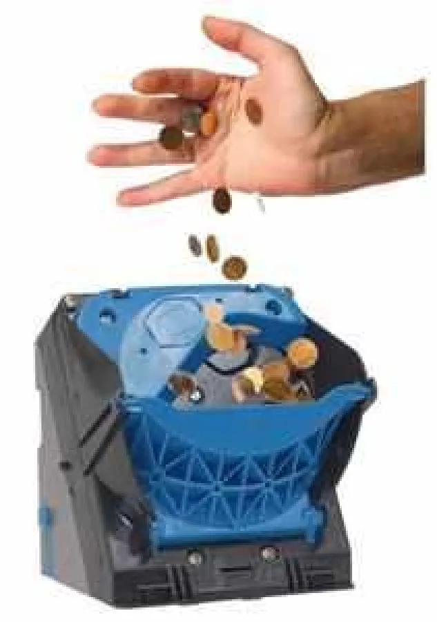 NRI v² pelicano Münzprüfer für Sammeleinwurf