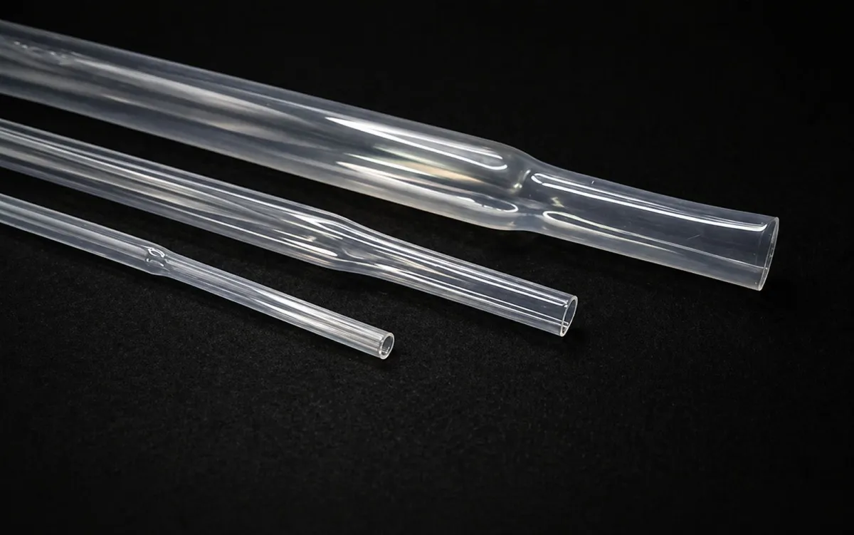 FEP-Schrumpfschlauch | Hochtransparent und chemisch resistent (© ESZ Wilfried Becker GmbH)